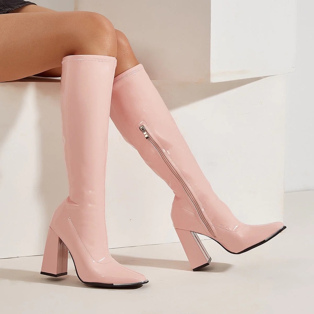 Pink boots π - Picture 3 of 6